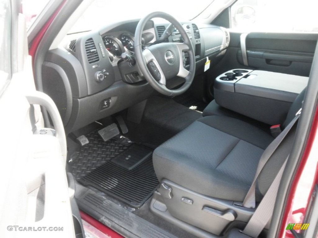 2013 Sierra 1500 SLE Extended Cab 4x4 - Sonoma Red Metallic / Ebony photo #5