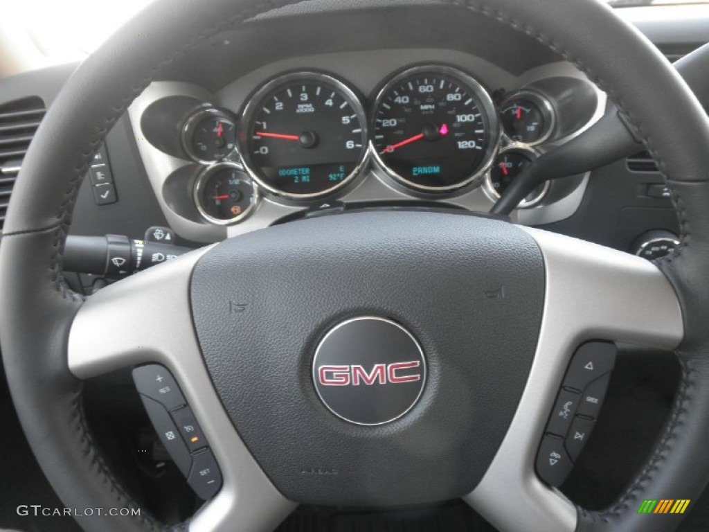 2013 Sierra 1500 SLE Extended Cab 4x4 - Sonoma Red Metallic / Ebony photo #10