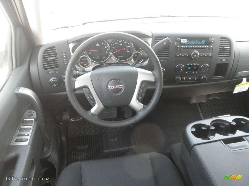 2013 Sierra 1500 SLE Extended Cab 4x4 - Sonoma Red Metallic / Ebony photo #11