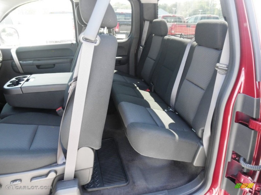 2013 Sierra 1500 SLE Extended Cab 4x4 - Sonoma Red Metallic / Ebony photo #12