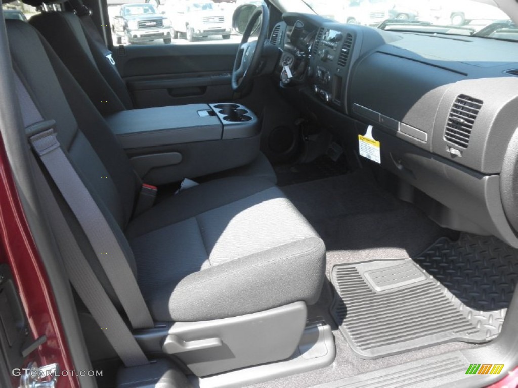 2013 Sierra 1500 SLE Extended Cab 4x4 - Sonoma Red Metallic / Ebony photo #17