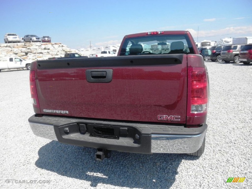2013 Sierra 1500 Regular Cab 4x4 - Sonoma Red Metallic / Ebony photo #11