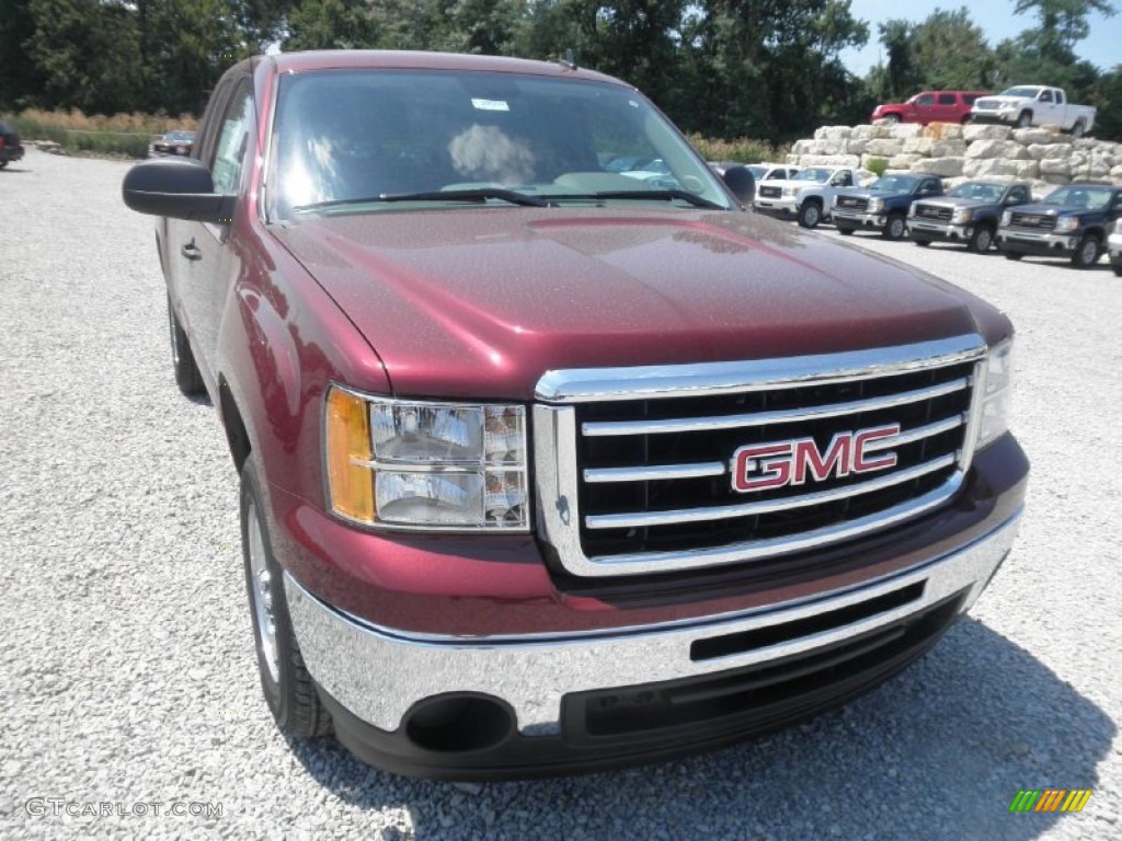 Sonoma Red Metallic 2013 GMC Sierra 1500 SL Extended Cab Exterior Photo #67881946