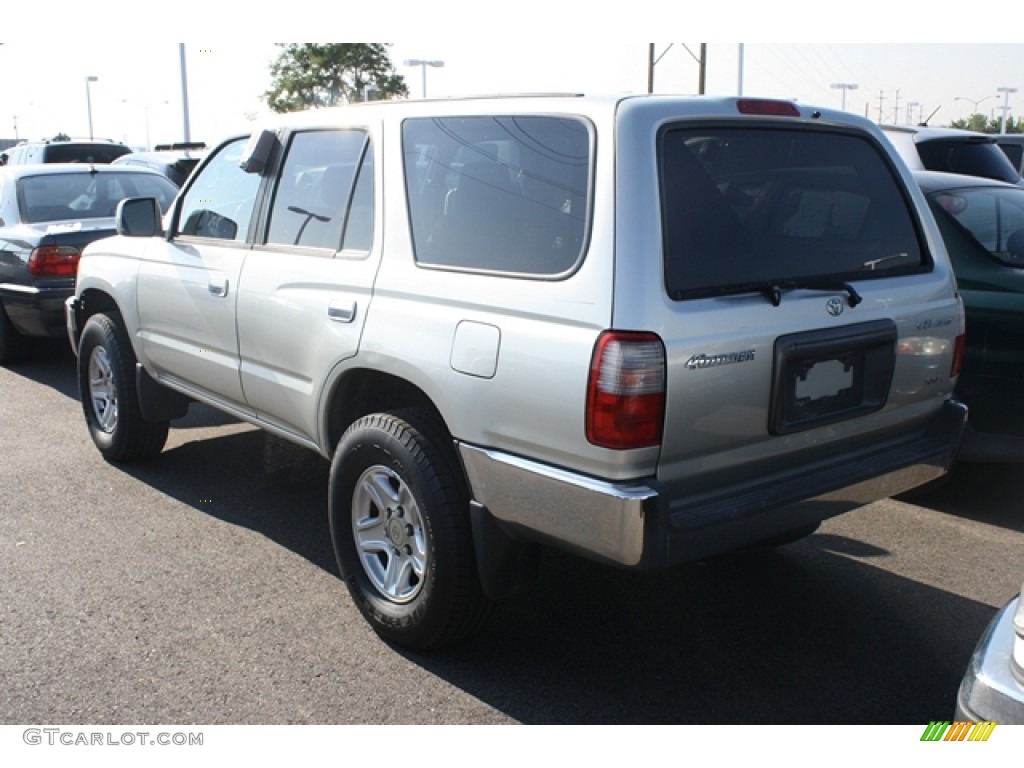 1999 4Runner SR5 4x4 - Millennium Silver Metallic / Gray photo #3