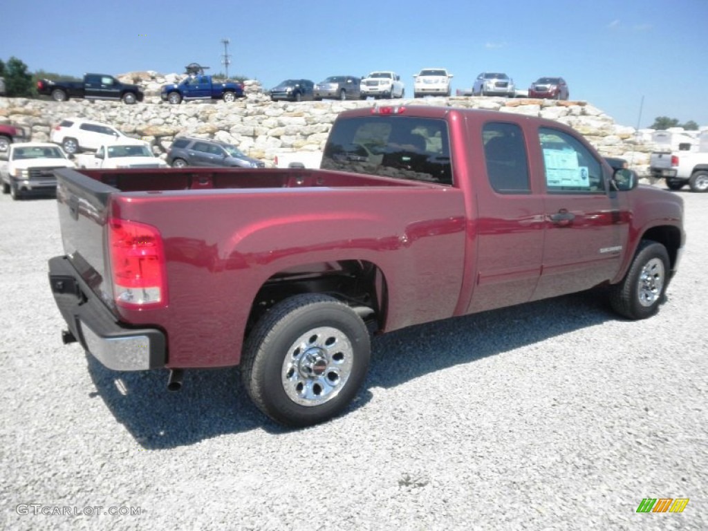 Sonoma Red Metallic 2013 GMC Sierra 1500 SL Extended Cab Exterior Photo #67882072