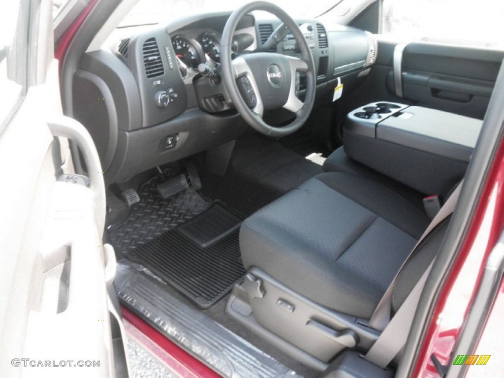 2013 Sierra 1500 SLE Extended Cab 4x4 - Sonoma Red Metallic / Ebony photo #5