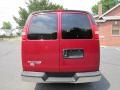 2007 Sport Red Metallic Chevrolet Express LS 3500 Extended Passenger Van  photo #6