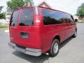 2007 Sport Red Metallic Chevrolet Express LS 3500 Extended Passenger Van  photo #7