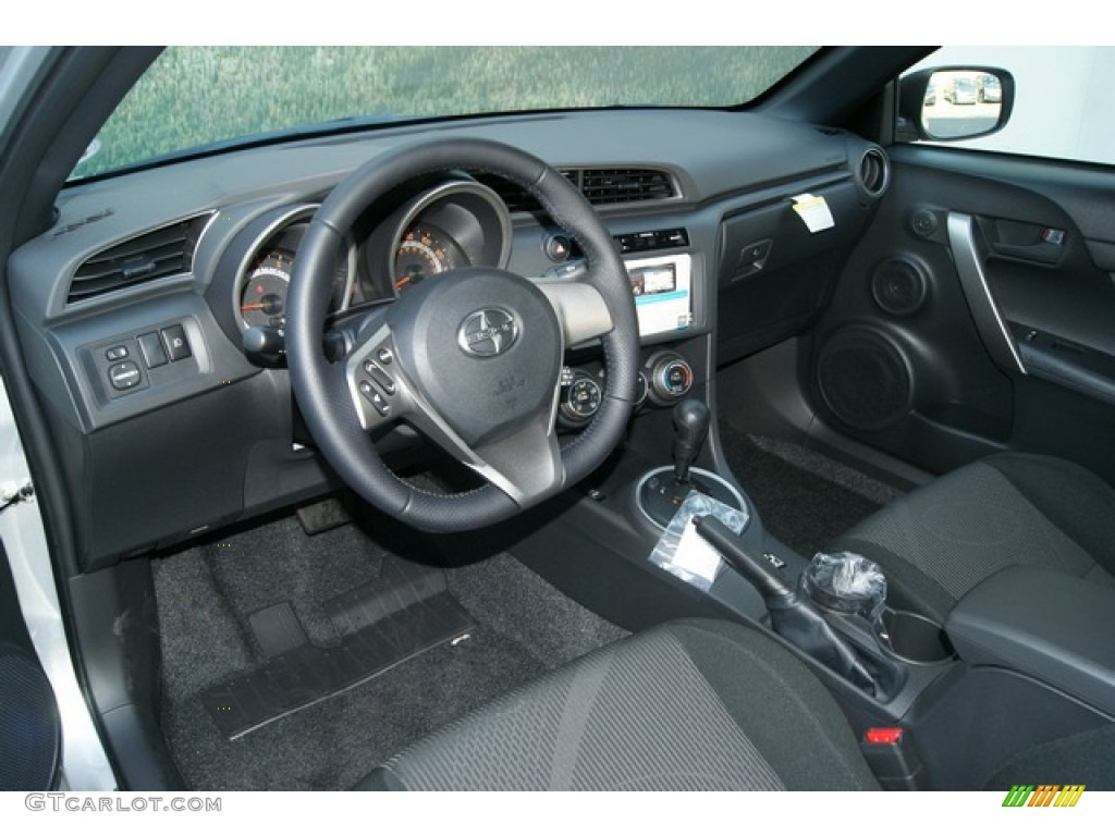 Dark Charcoal Interior 2013 Scion tC Standard tC Model Photo #67883245