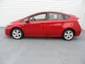 Barcelona Red Metallic - Prius 3rd Gen Five Hybrid Photo No. 5