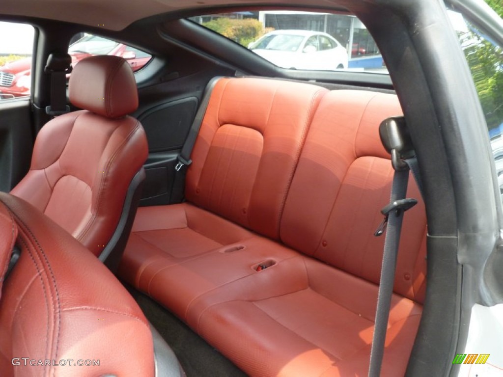 GT Limited Red Leather Interior 2008 Hyundai Tiburon GT Limited Photo #67887160