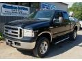 Black 2006 Ford F350 Super Duty Lariat SuperCab 4x4