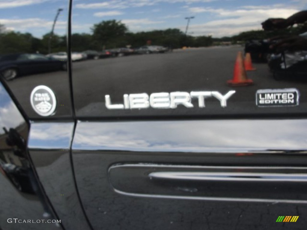 2002 Liberty Limited 4x4 - Black / Dark Slate Gray photo #16