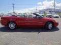 2001 Inferno Red Tinted Pearlcoat Chrysler Sebring LXi Convertible  photo #4