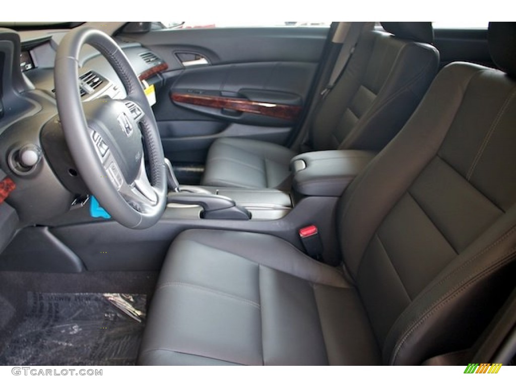 Black Interior 2012 Honda Accord Crosstour EX-L 4WD Photo #67889788