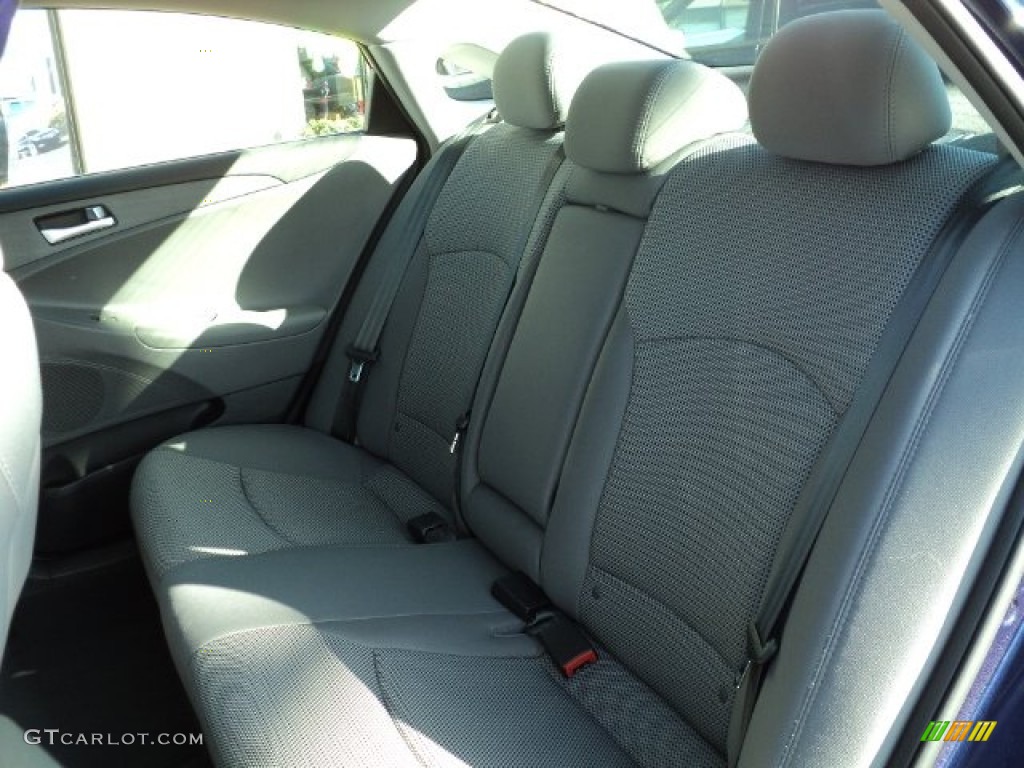 Gray Interior 2012 Hyundai Sonata GLS Photo #67890064