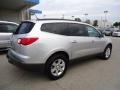 2010 Silver Ice Metallic Chevrolet Traverse LT AWD  photo #4