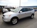 2010 Silver Ice Metallic Chevrolet Traverse LT AWD  photo #8