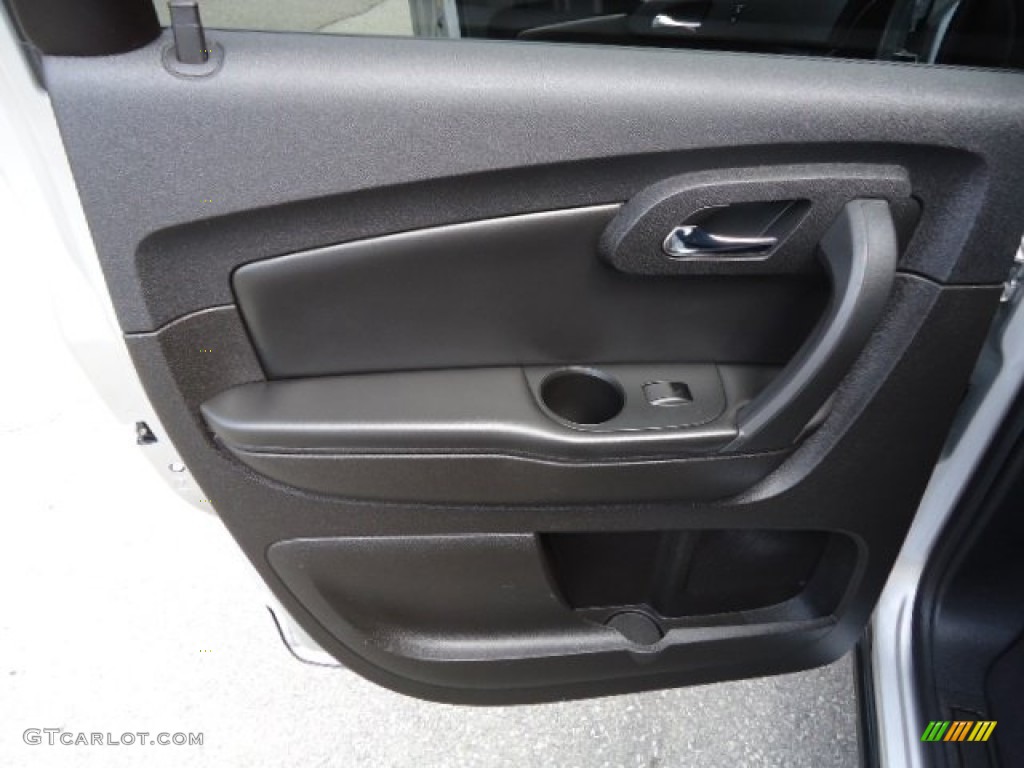 2010 Traverse LT AWD - Silver Ice Metallic / Ebony photo #13