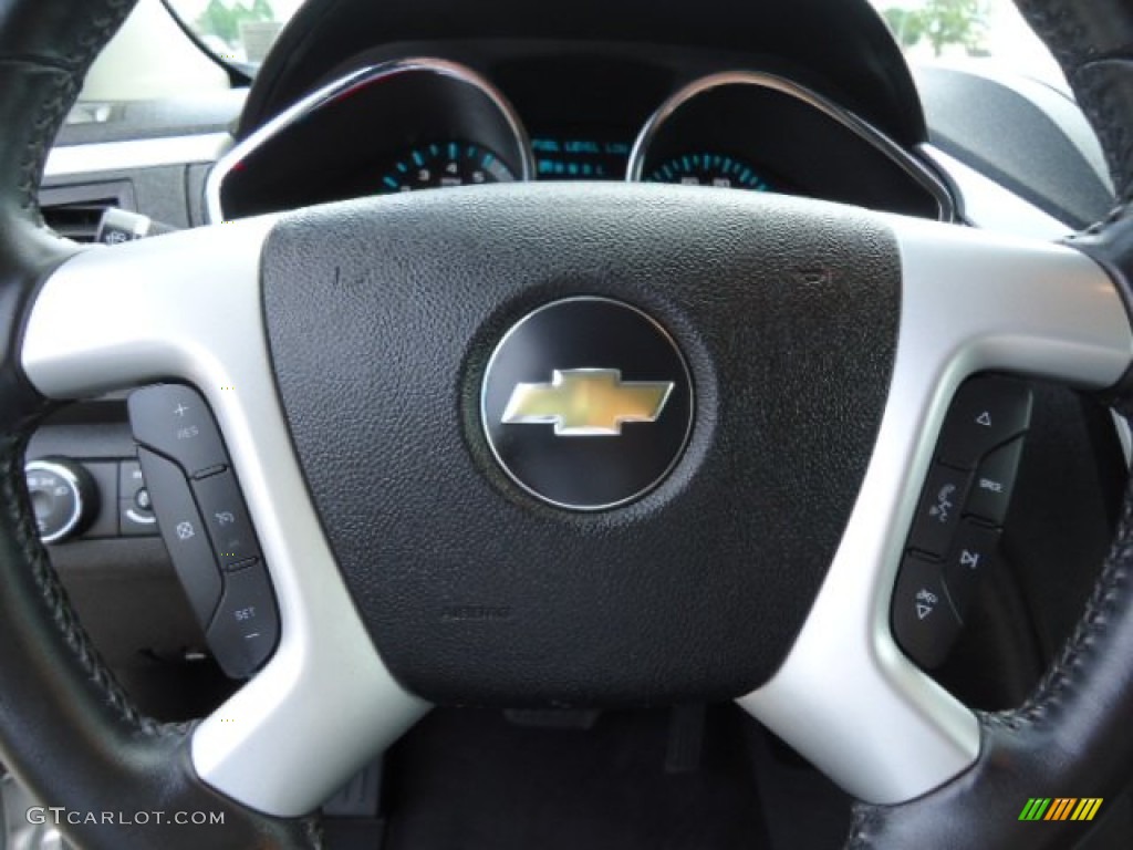 2010 Traverse LT AWD - Silver Ice Metallic / Ebony photo #18