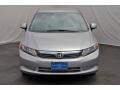 2012 Alabaster Silver Metallic Honda Civic LX Sedan  photo #2