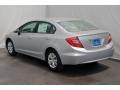2012 Alabaster Silver Metallic Honda Civic LX Sedan  photo #5