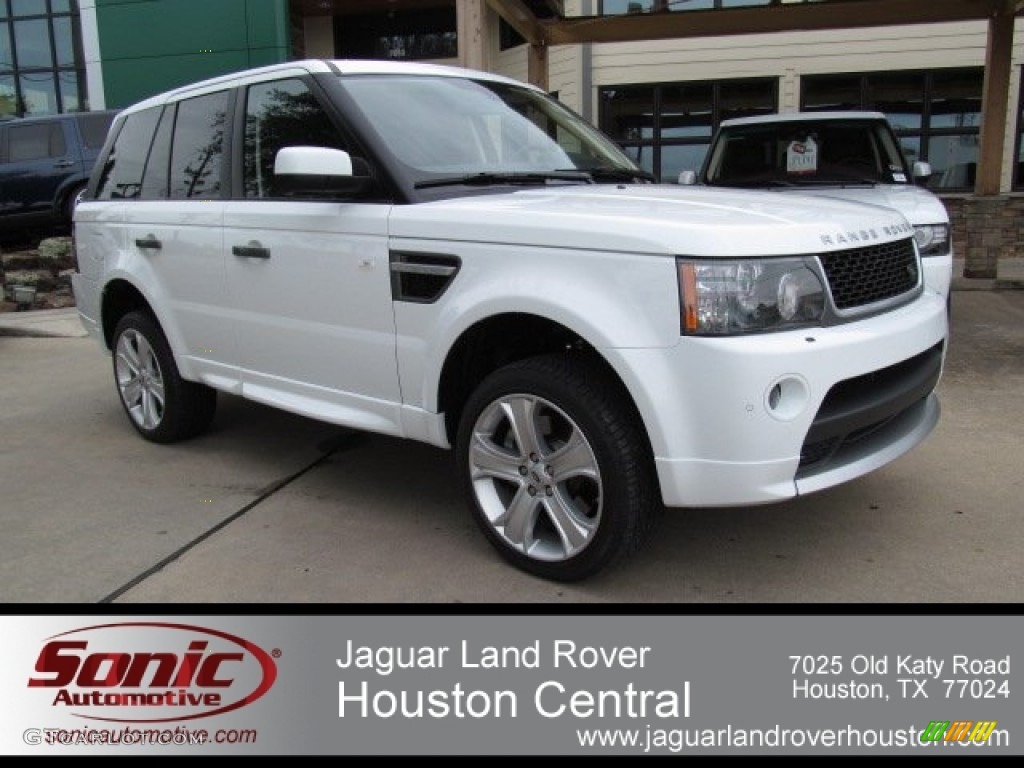 Fuji White Land Rover Range Rover Sport