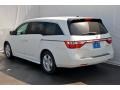 2012 White Diamond Pearl Honda Odyssey Touring  photo #5