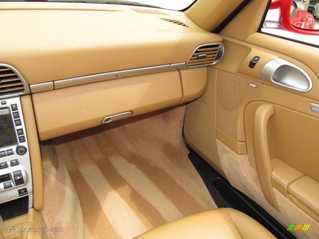 2008 911 Carrera 4S Cabriolet - Guards Red / Sand Beige photo #12