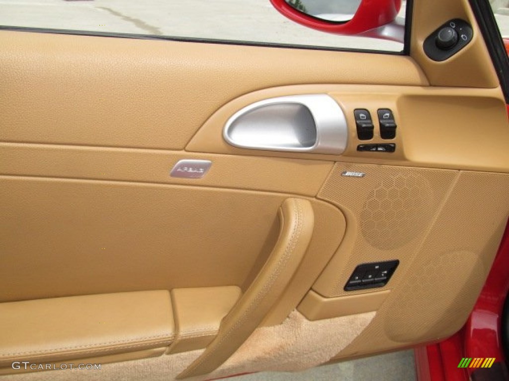 2008 911 Carrera 4S Cabriolet - Guards Red / Sand Beige photo #19