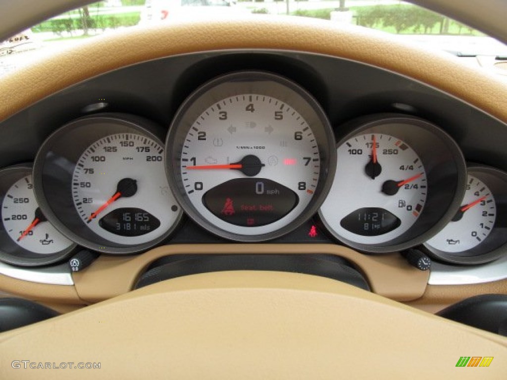 2008 911 Carrera 4S Cabriolet - Guards Red / Sand Beige photo #24