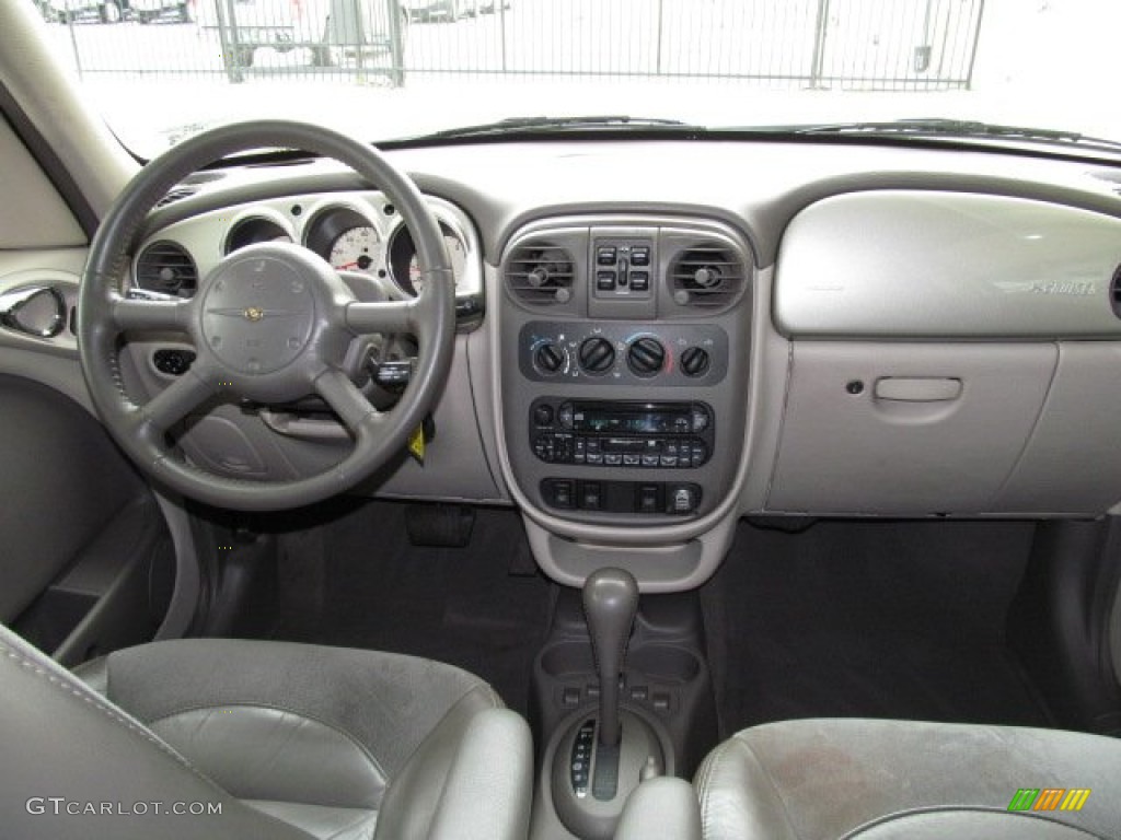 2002 Chrysler PT Cruiser Limited Taupe Dashboard Photo #67893890