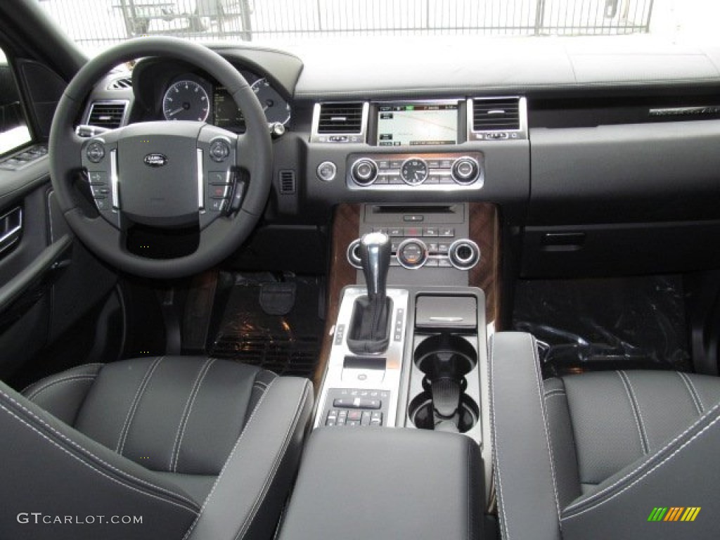 2013 Land Rover Range Rover Sport HSE Ebony Dashboard Photo #67894559