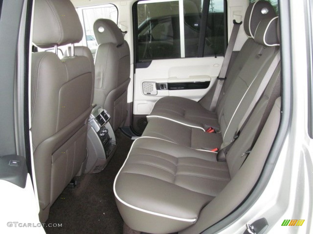 2012 Range Rover HSE LUX - Orkney Grey Metallic / Arabica photo #4