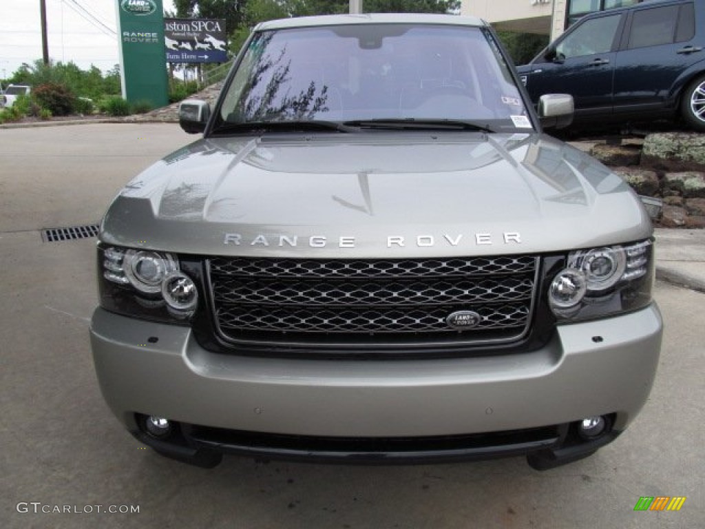 2012 Range Rover HSE LUX - Orkney Grey Metallic / Arabica photo #10
