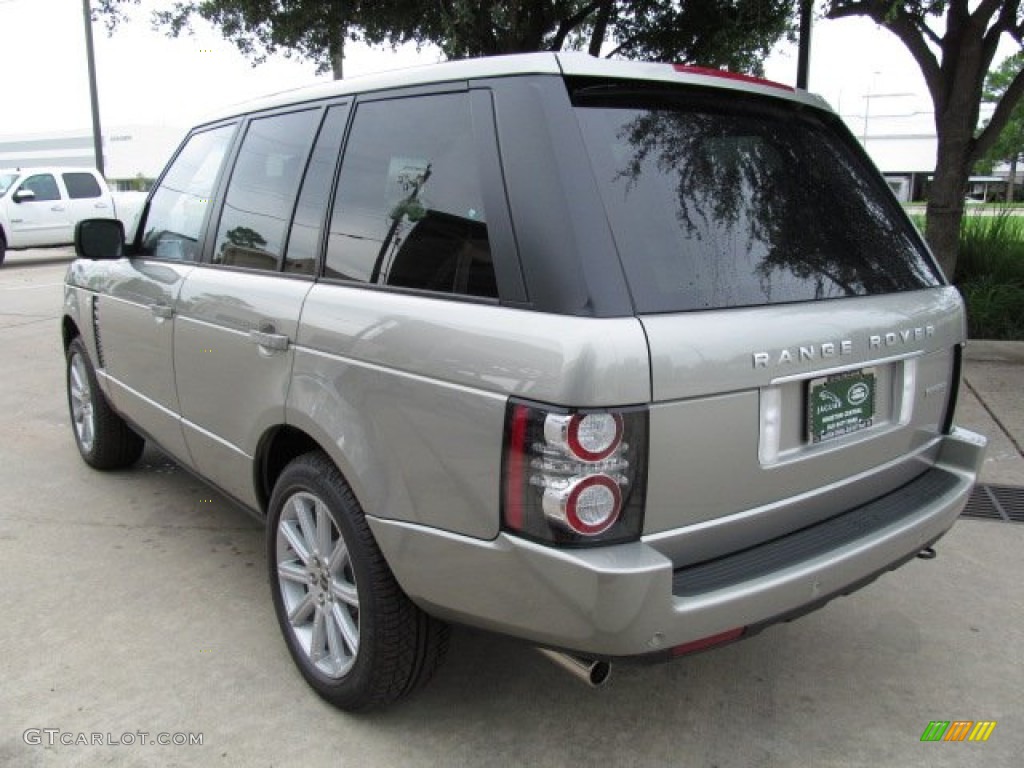 2012 Range Rover Supercharged - Ipanema Sand Metallic / Arabica photo #8