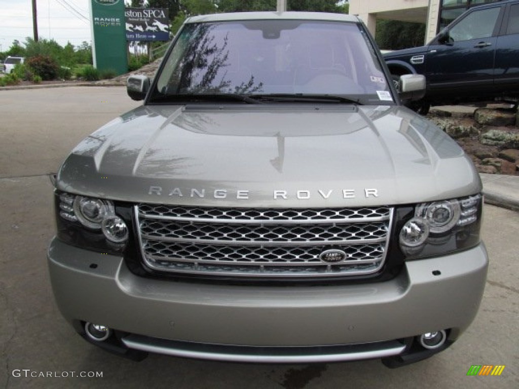 2012 Range Rover Supercharged - Ipanema Sand Metallic / Arabica photo #10