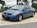 2007 Atomic Blue Metallic Honda Civic EX Coupe  photo #10