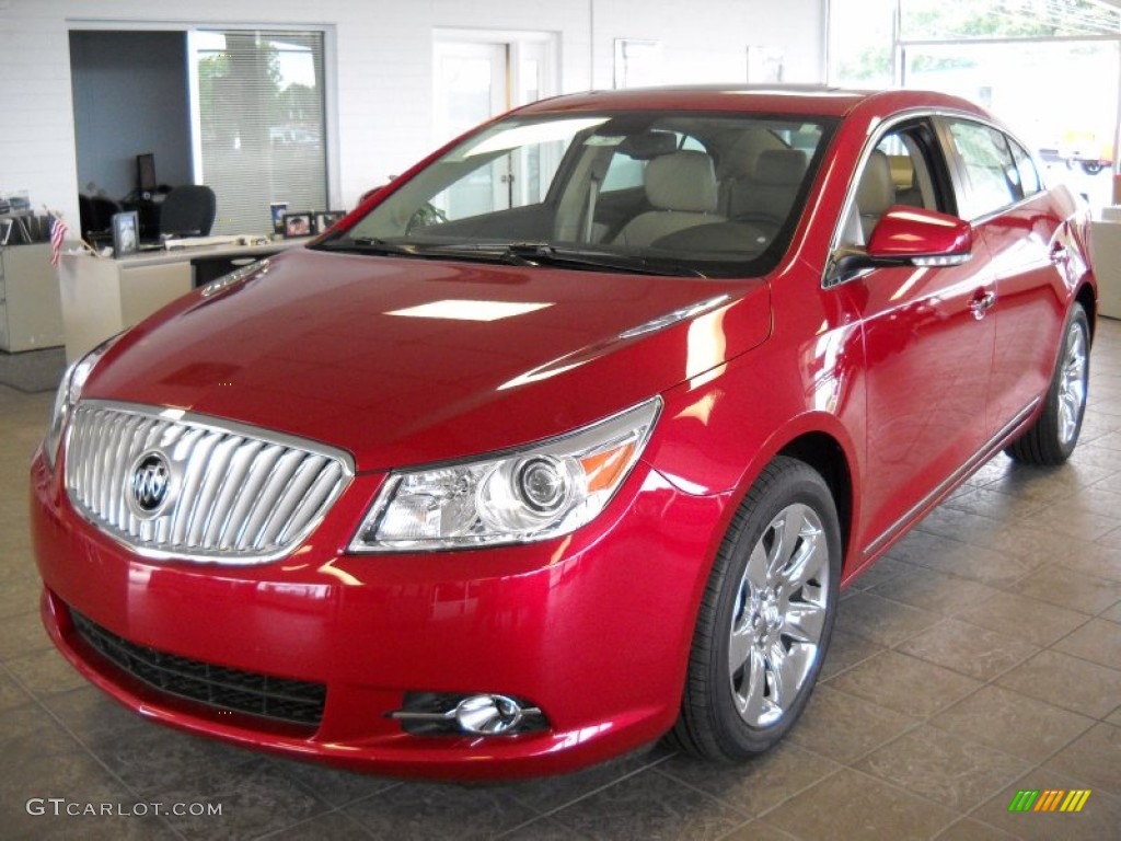 2012 LaCrosse FWD - Crystal Red Tintcoat / Cashmere photo #1