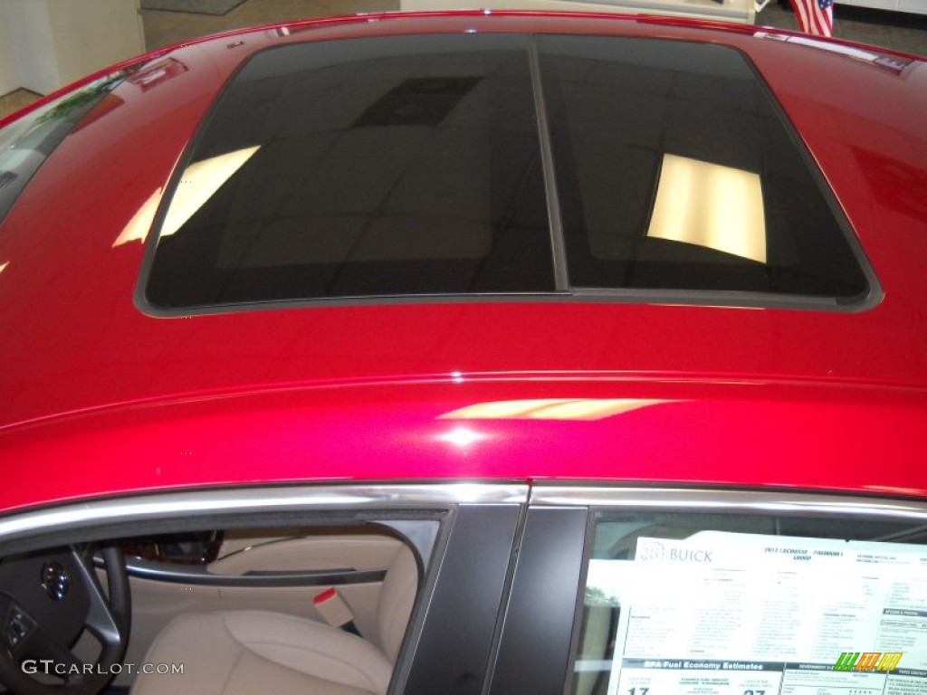 2012 LaCrosse FWD - Crystal Red Tintcoat / Cashmere photo #11