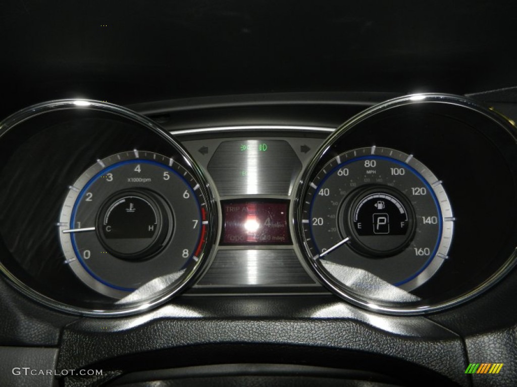 2012 Hyundai Sonata SE 2.0T Gauges Photo #67898601