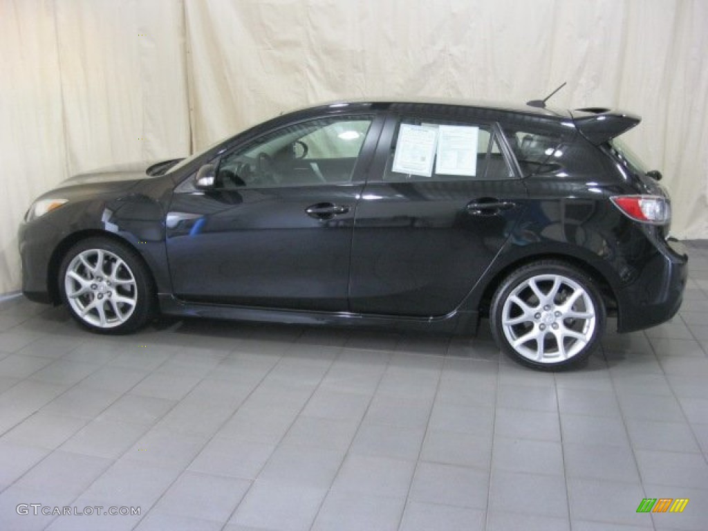 Black Mica 2012 Mazda MAZDA3 MAZDASPEED3 Exterior Photo #67898814