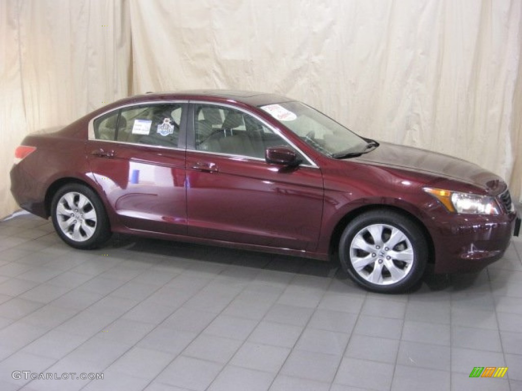 Basque Red Pearl 2010 Honda Accord EX-L Sedan Exterior Photo #67898910