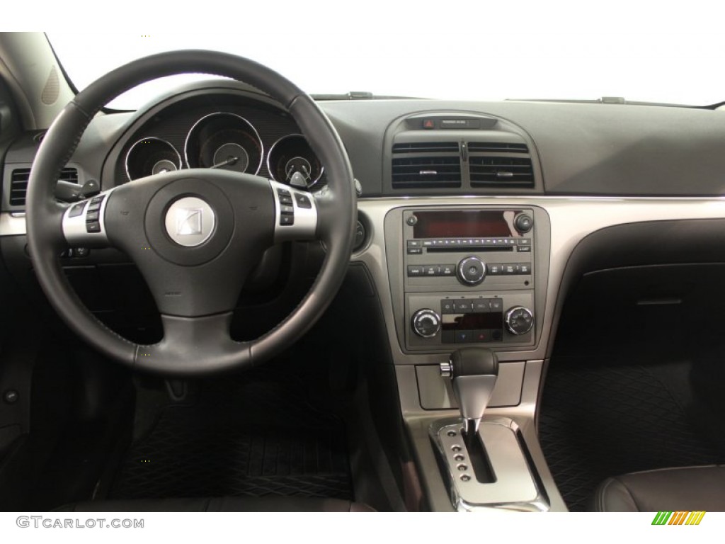 2008 Saturn Aura XR Black Dashboard Photo #67901765