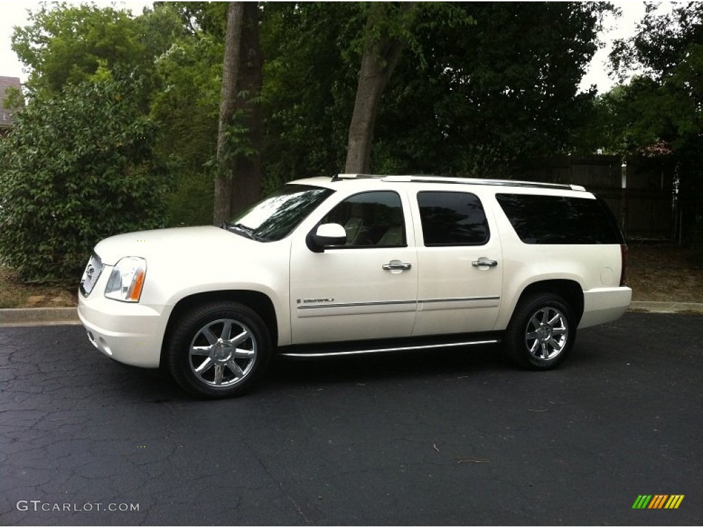 2009 White Diamond Tricoat Gmc Yukon Xl Denali Awd 67901583