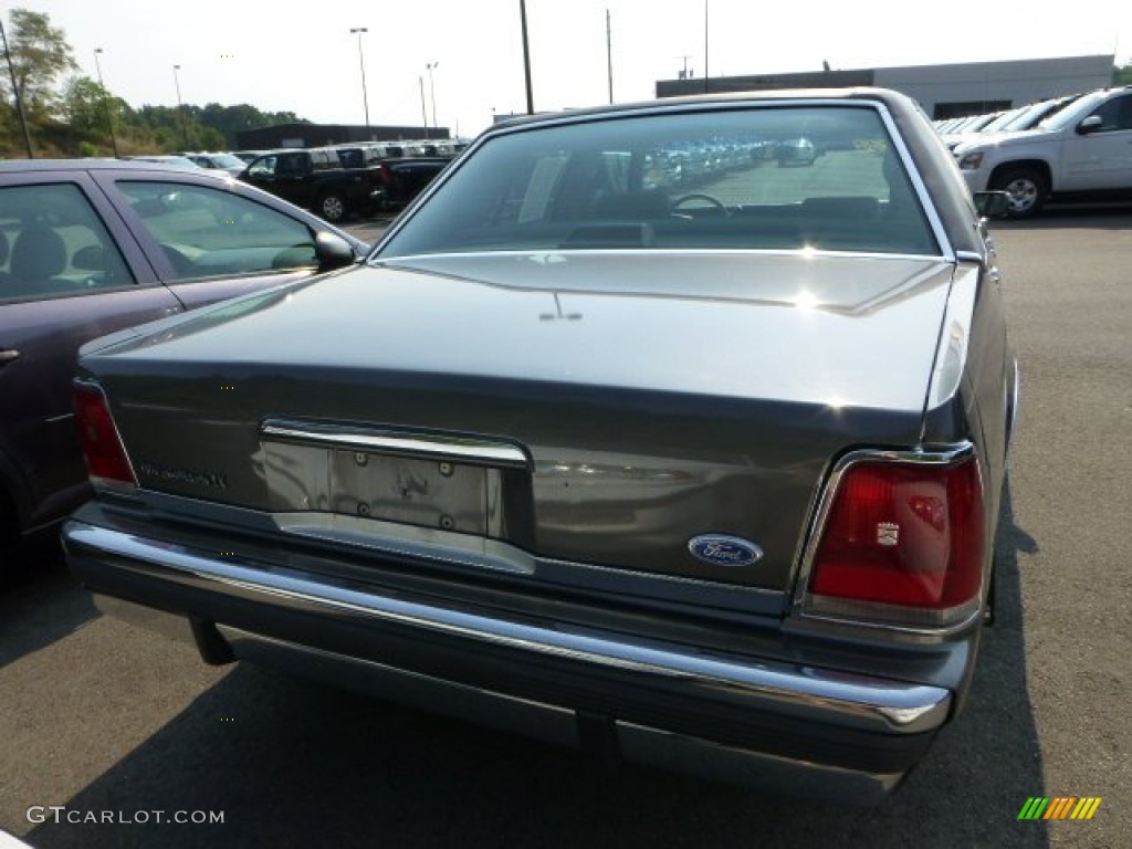 1990 LTD Crown Victoria  - Dark Titanium Metallic / Grey photo #2