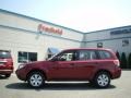 2009 Camellia Red Pearl Subaru Forester 2.5 X  photo #3