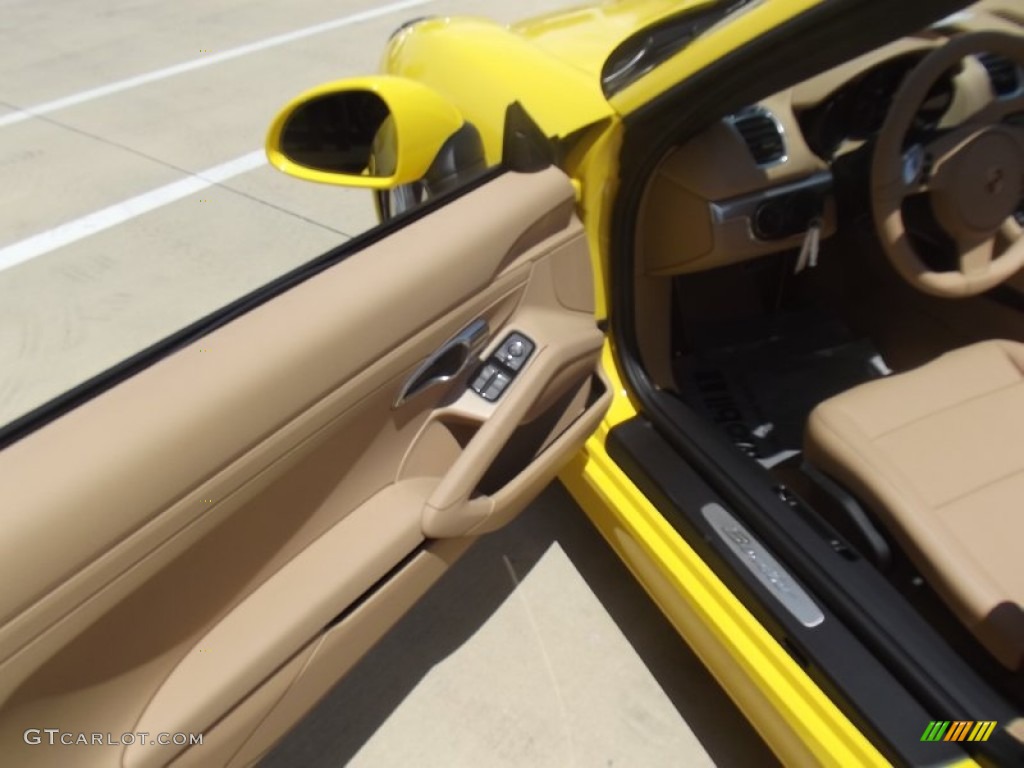 2013 Boxster  - Racing Yellow / Luxor Beige photo #9