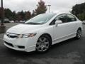 Taffeta White - Civic LX Sedan Photo No. 1