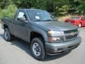 2012 Dark Gray Metallic Chevrolet Colorado Work Truck Regular Cab 4x4  photo #2